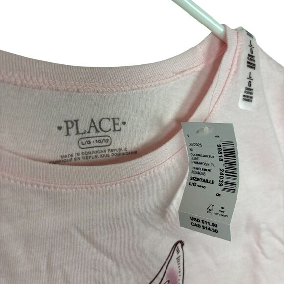 3 Pcs NWT The Children's Place Short Sleeve Graphic T-Shirts Girls Large - Picture 6 of 8